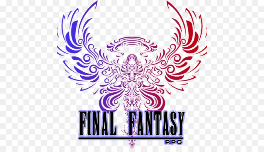 Logo Final Fantasy，Rpg PNG