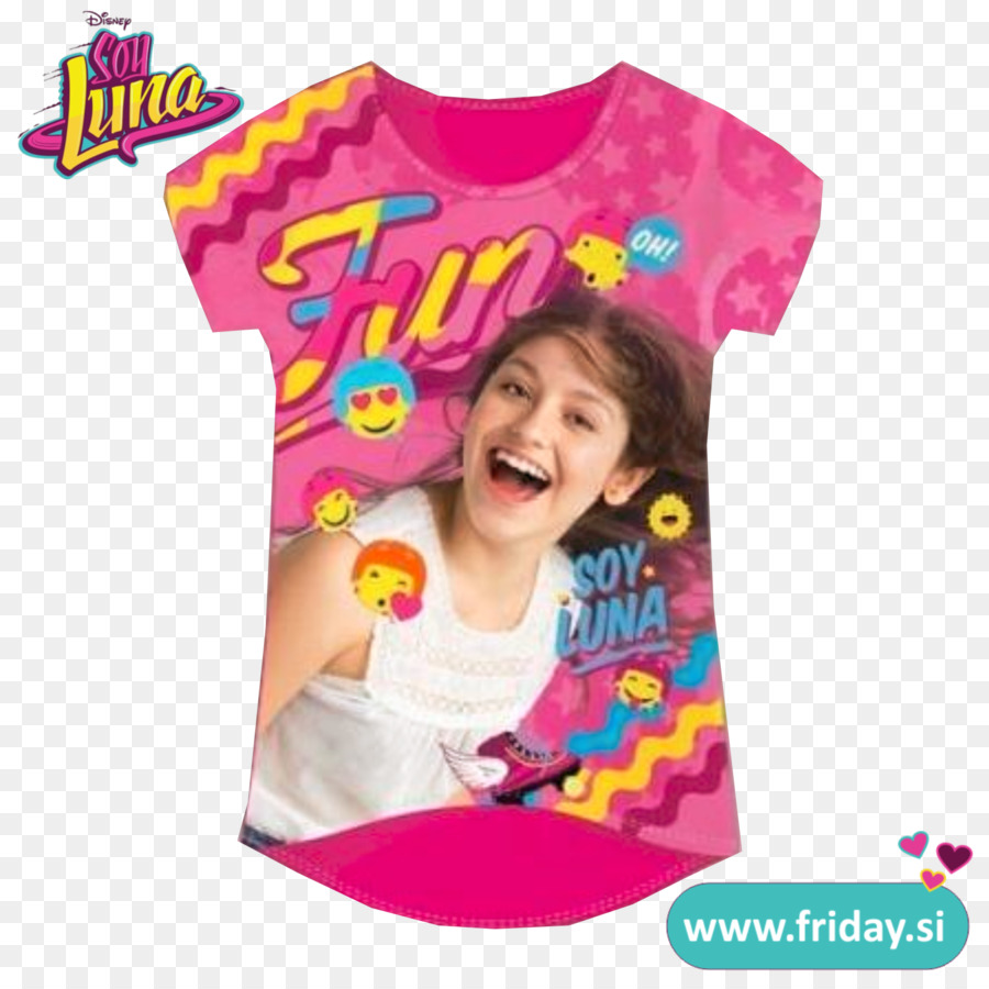 T Shirt Soy Luna，Fille PNG