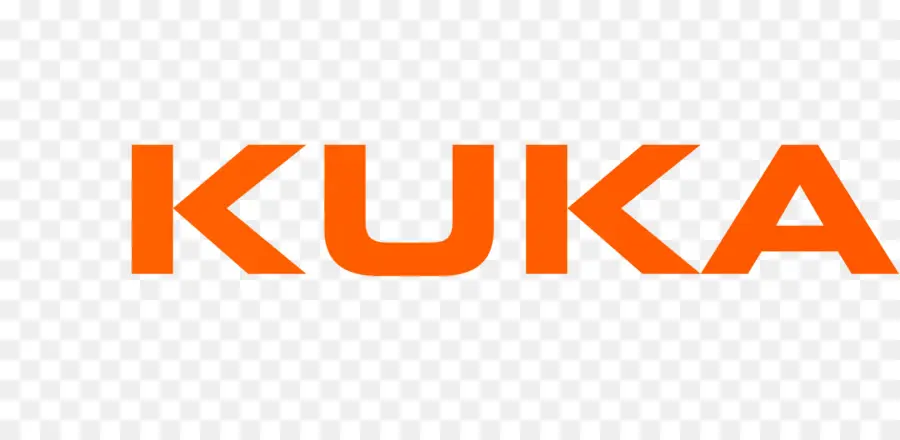 Logo Kuka，Texte Orange PNG