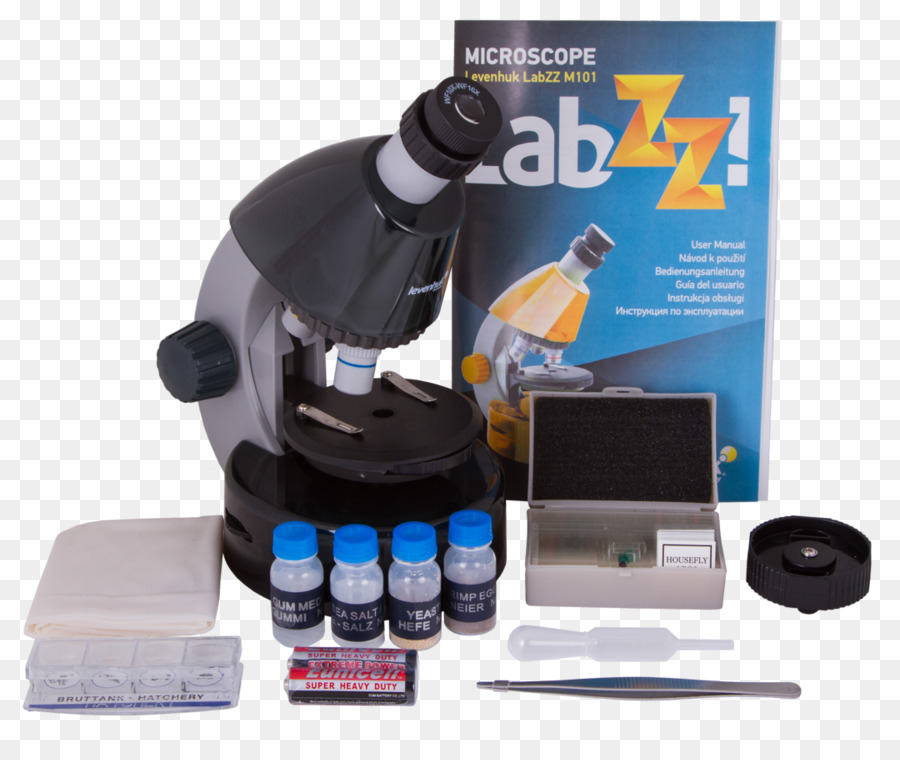 Microscope，Le Microscope Levenhuk Labzz M101 Amethyst PNG