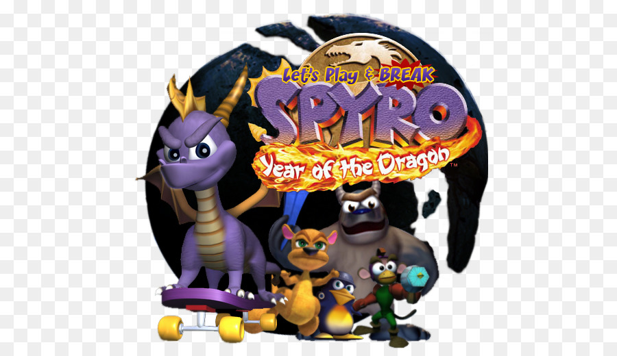 Spyros Année Du Dragon，Playstation PNG