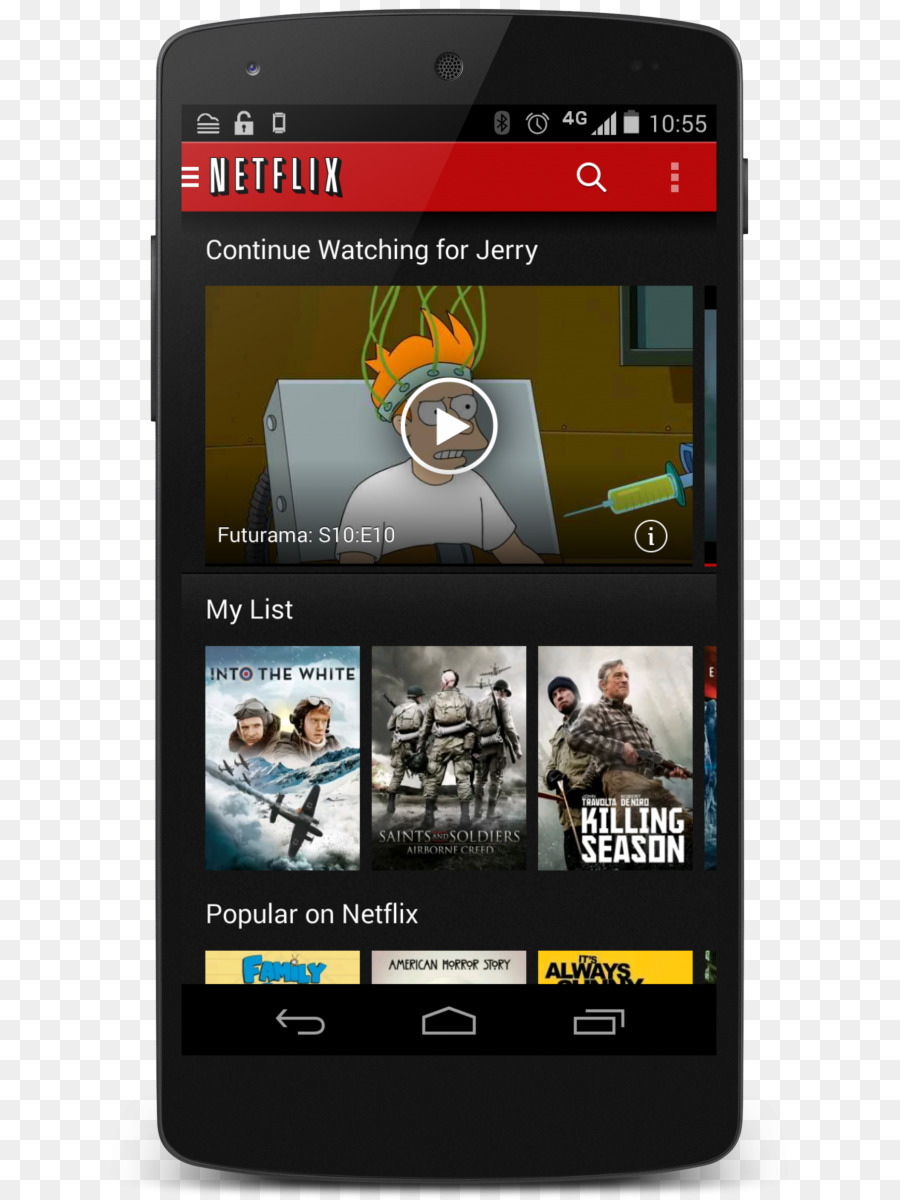 Application Netflix，Streaming PNG