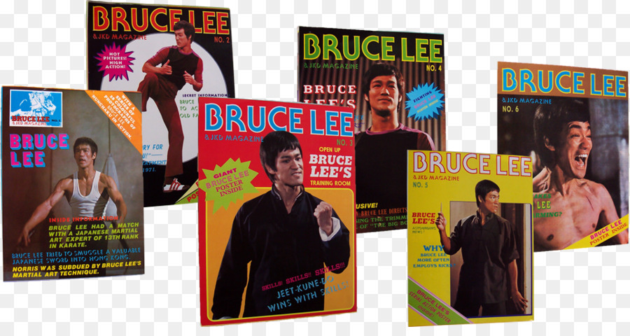 Bruce Lee Magazines，Couvertures PNG