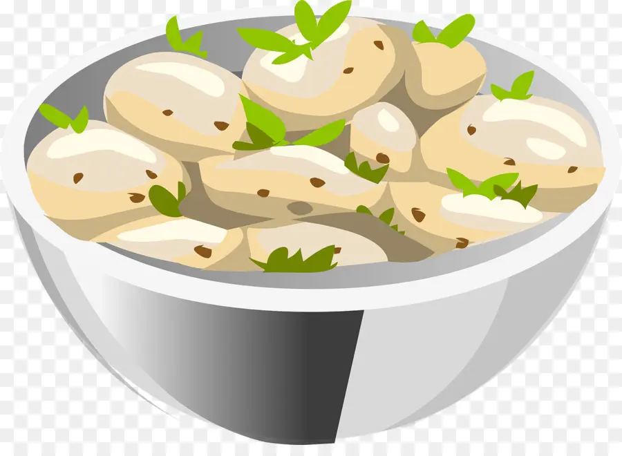 Salade De Pommes De Terre，Bol PNG