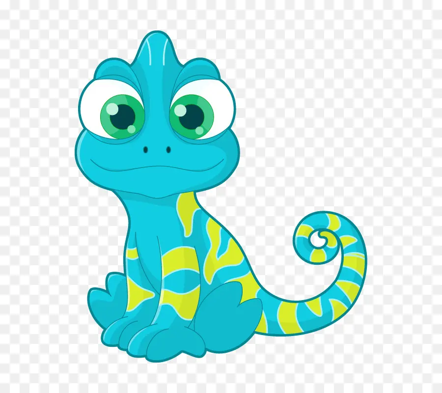 Lézard De Dessin Animé，Mignon PNG