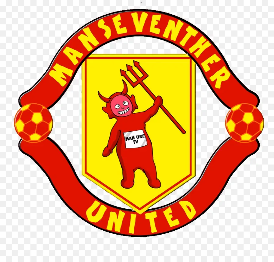 Logo Manseventher United，Football PNG