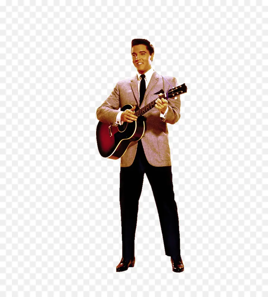 Homme Avec Guitare，Costume PNG