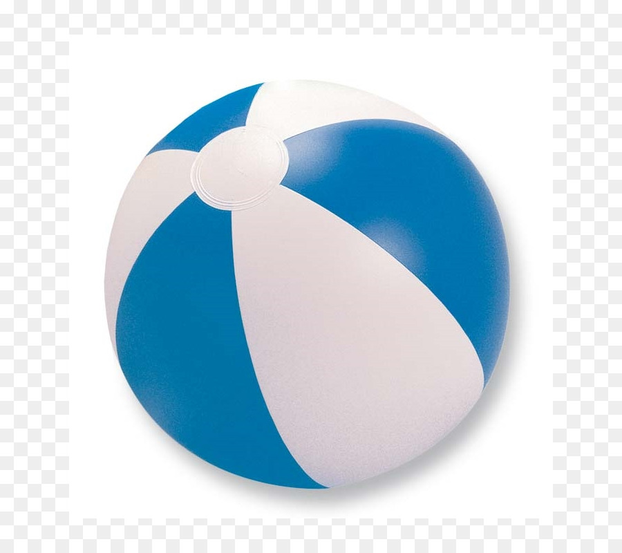 Ballon De Plage Bleu Et Blanc，Gonflable PNG