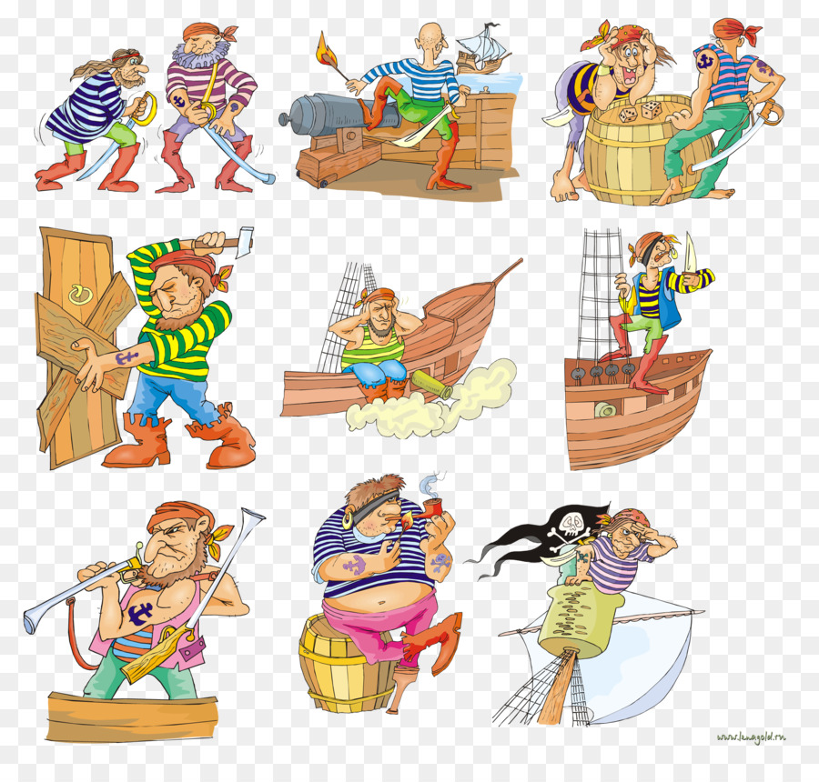 Pirate，Bateau PNG