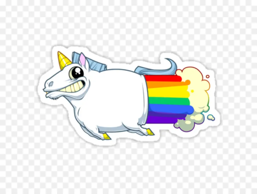 Licorne，Arc En Ciel PNG