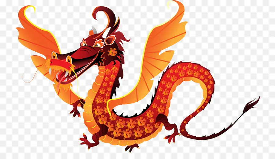 Dessin Animé，Dragon Chinois PNG