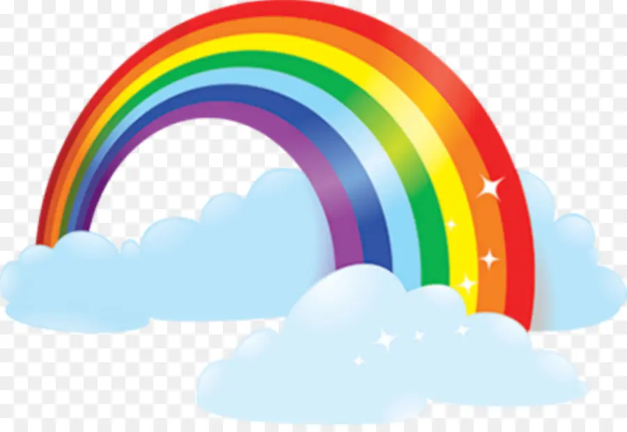 Arc En Ciel，Nuages PNG