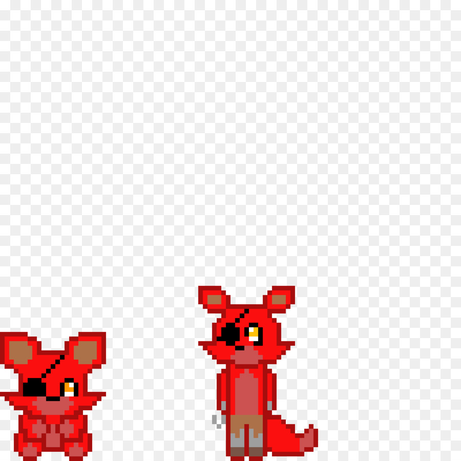 Pixel Renard，Rouge PNG