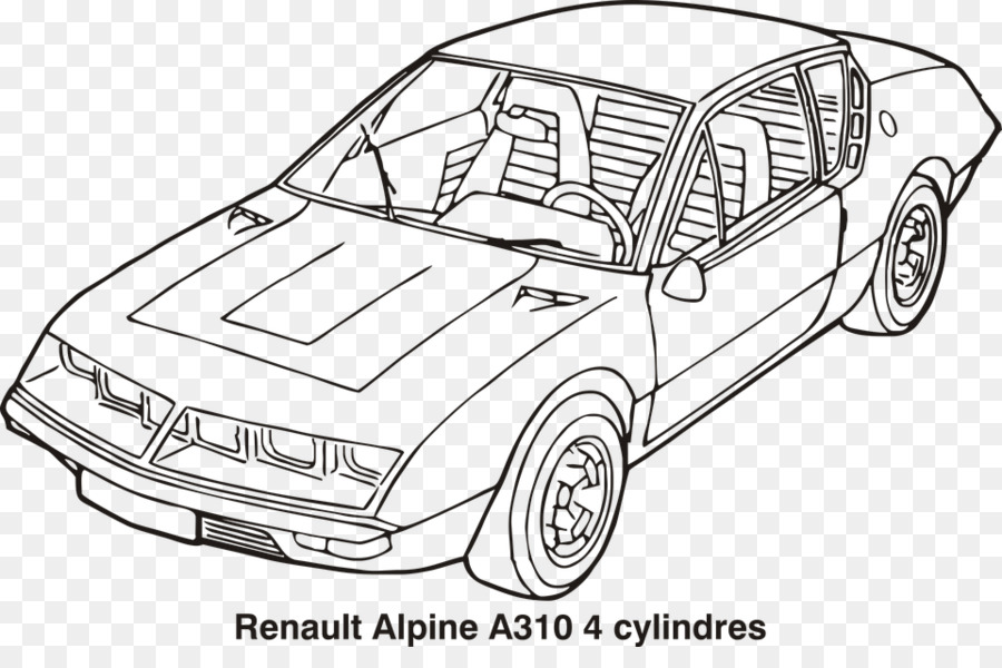 Renault Alpine A310，Voiture PNG