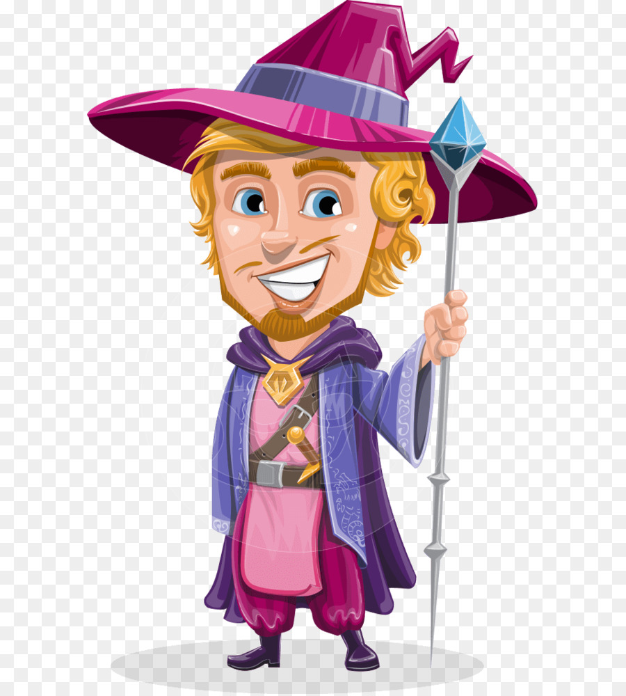 Magicien，Violet PNG