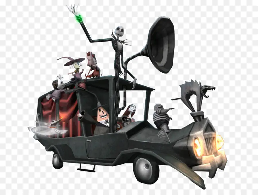 Skellington Jack，Le Père Noël PNG