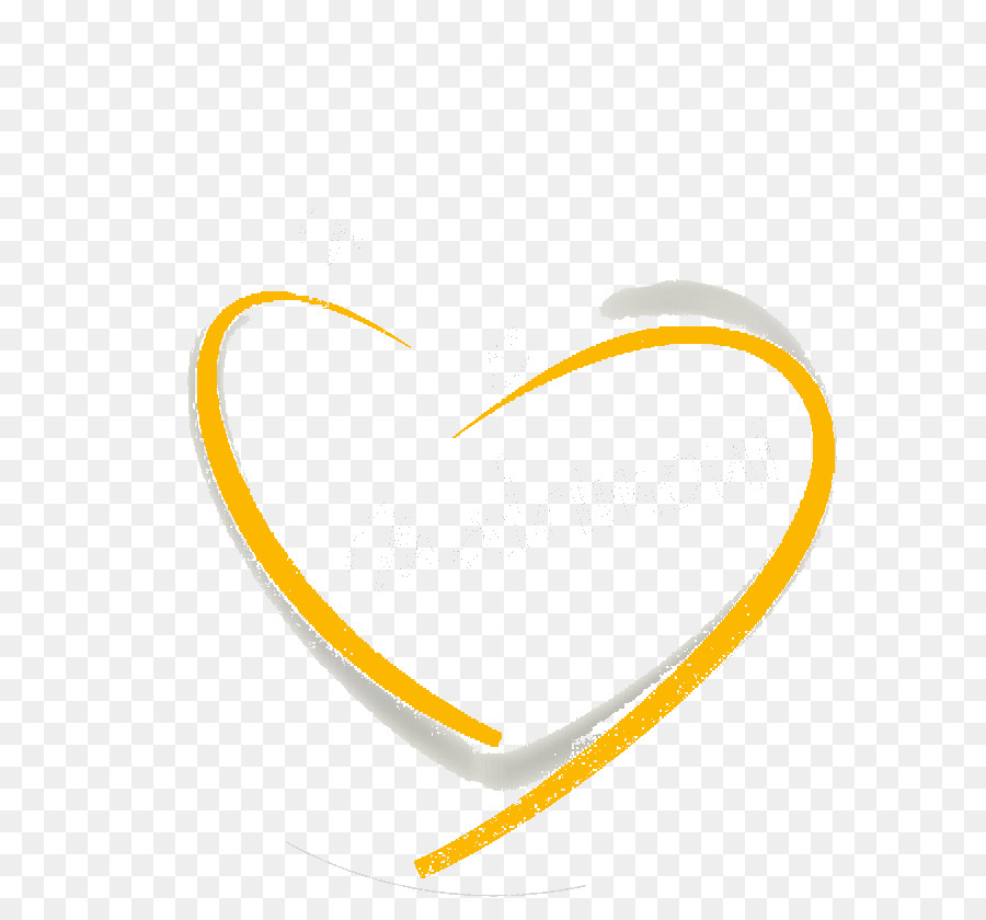 Coeur Jaune，Amour PNG