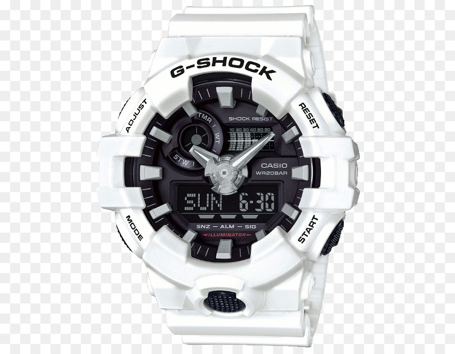 Montre G Shock Blanche，Montre PNG