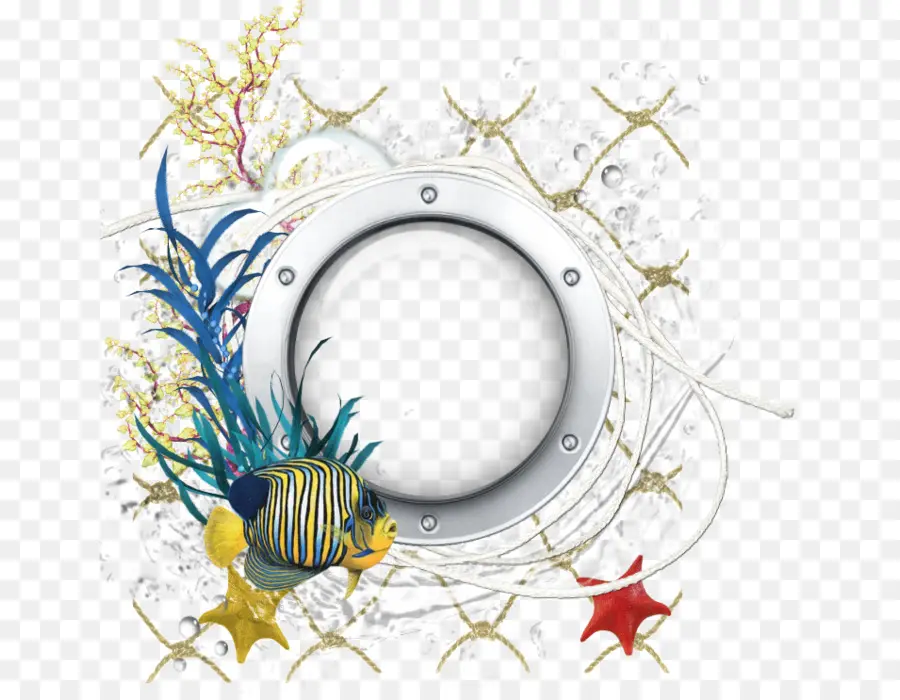 Poisson Et Hublot，Aquatique PNG