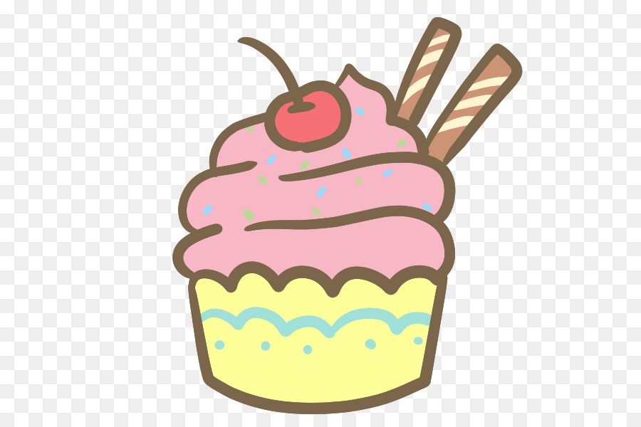 Cupcake，Crème PNG