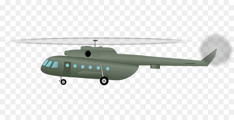 Hélicoptère，Mil Mi8 PNG