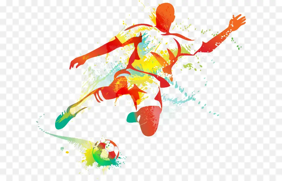 Football，Autocollant Mural PNG