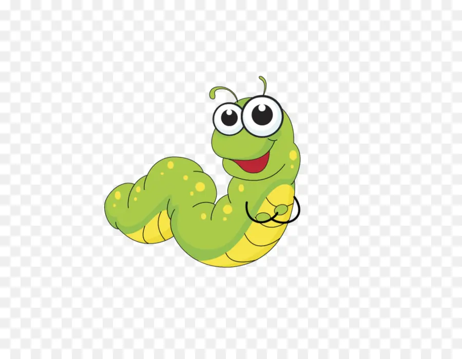 Chenille Verte，Insecte PNG