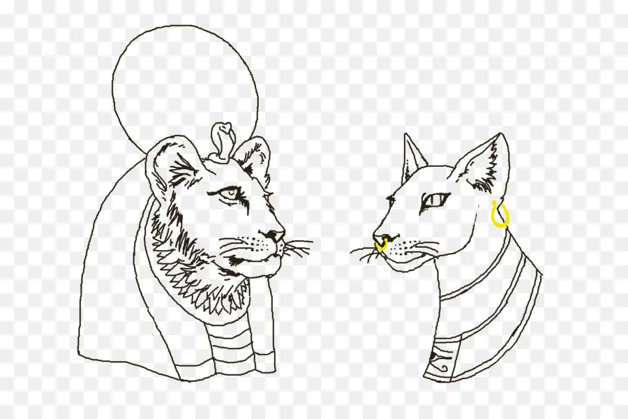 Bastet，Tatouage PNG