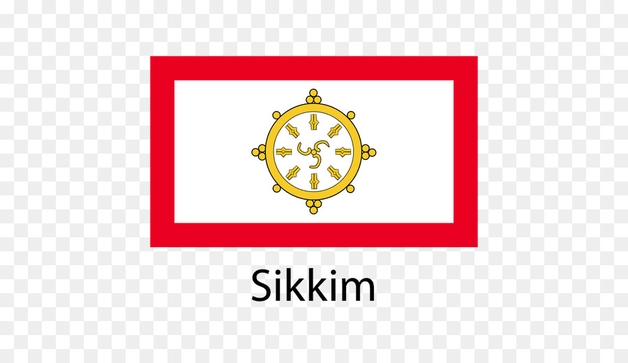 Sikkim，Drapeau PNG