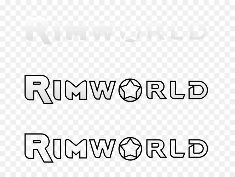 Logo Rimworld，Texte PNG