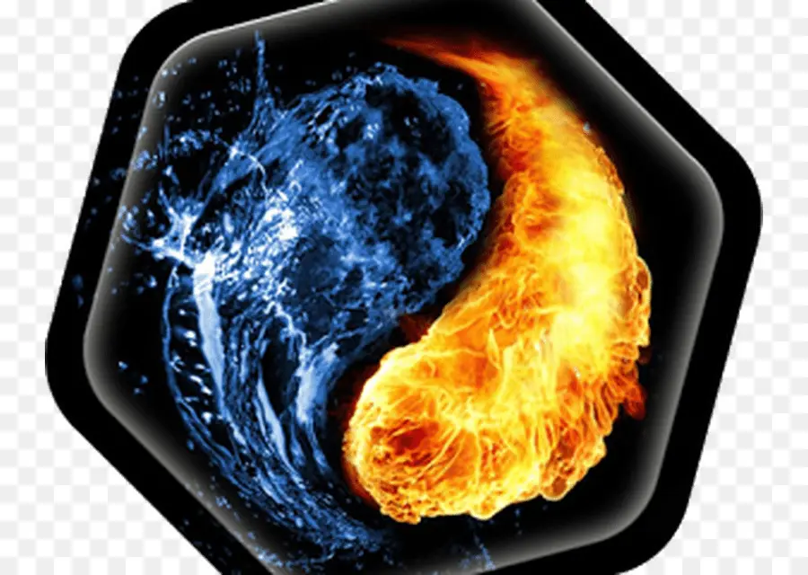 Feu Et Eau，Yin Yang PNG