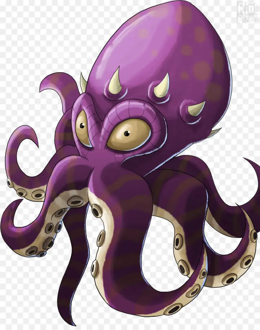 Poulpe Violet，Tentacules PNG