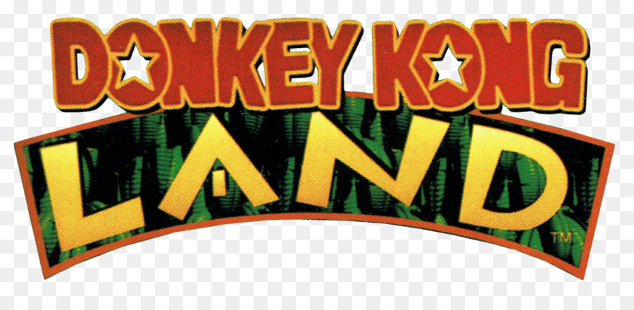 Logo Donkey Kong Land，Jeu PNG