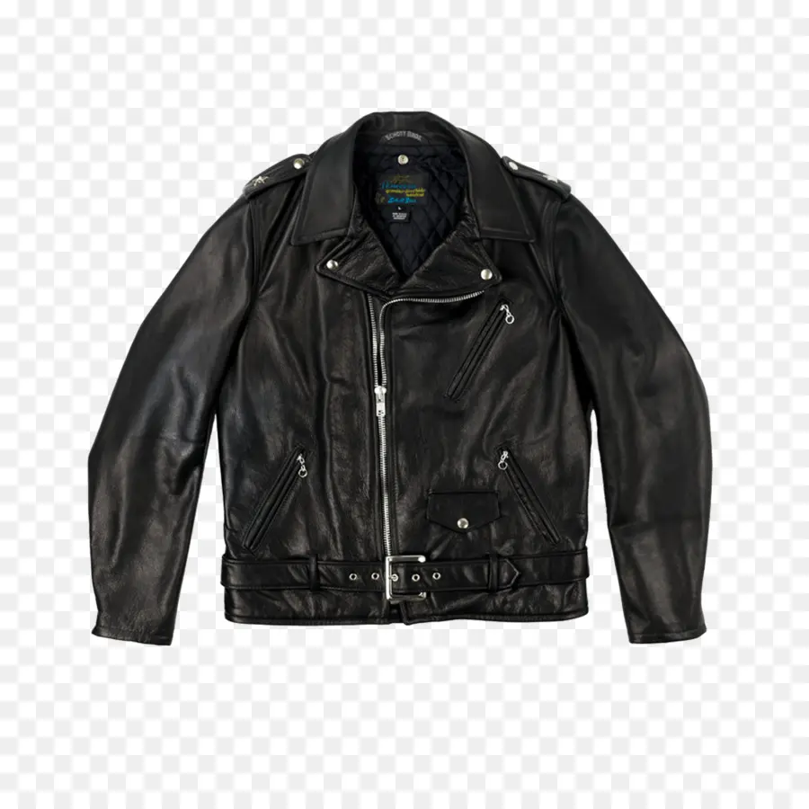 Veste En Cuir，Noir PNG