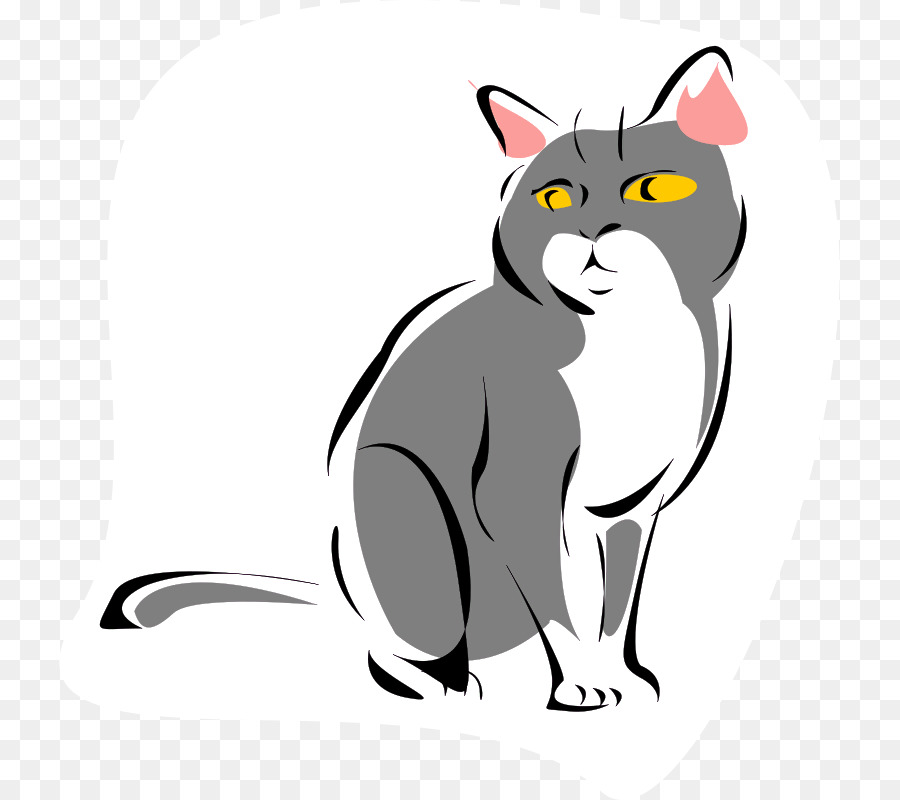 Chat，Dessin Animé PNG