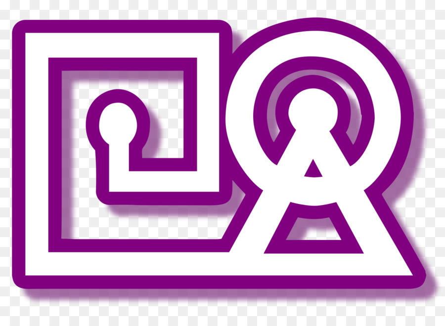 Logo Abstrait Violet，Conception PNG