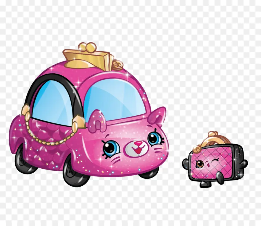 Voiture Rose，Voiture PNG