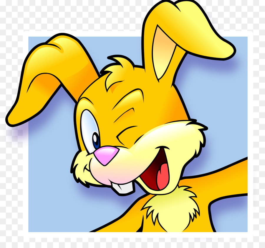 Lapin Jaune，Dessin Animé PNG