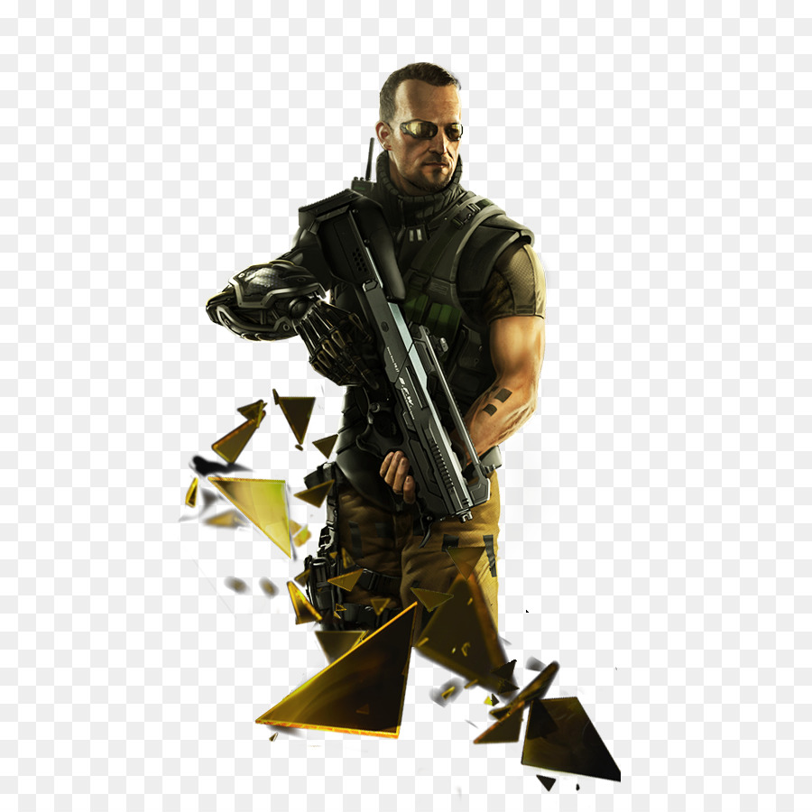 Deus Ex Human Revolution，Deus Ex La Chute PNG