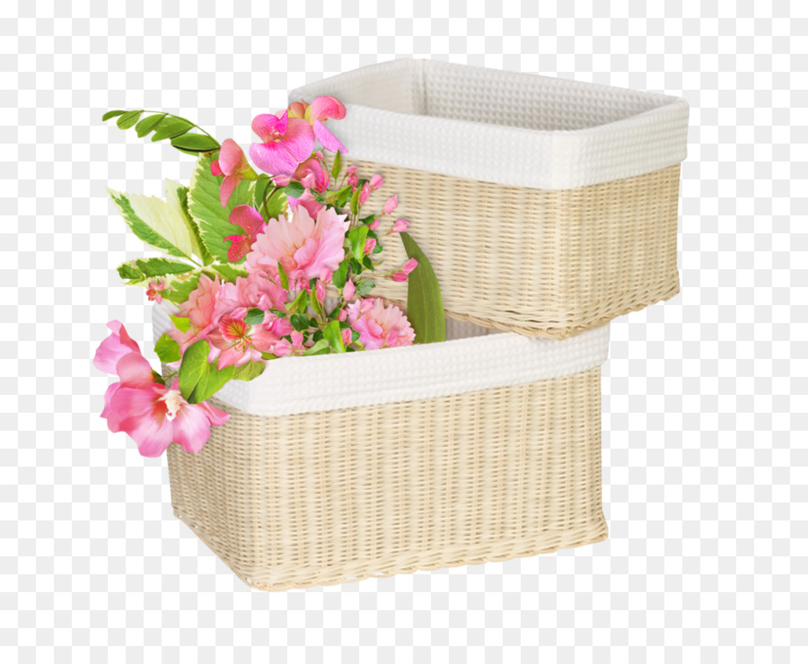 Panier De Fleurs，Fleurs PNG