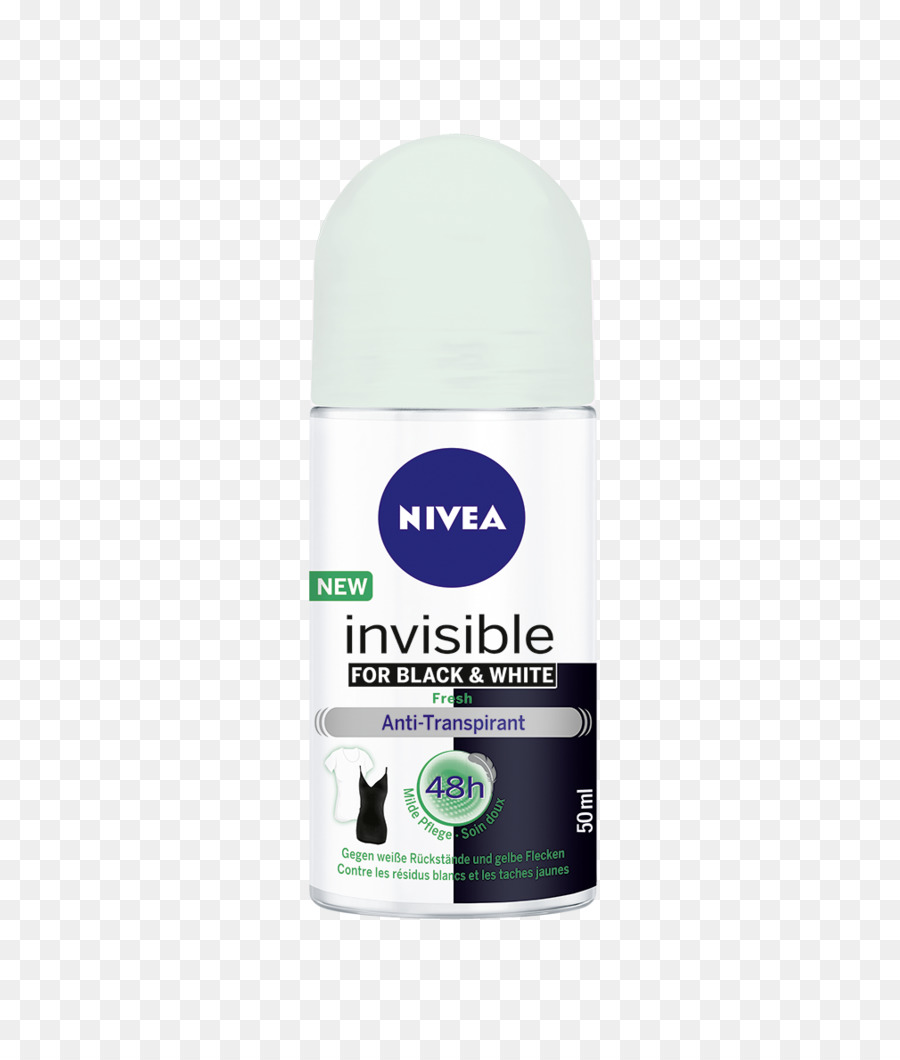 Déodorant Nivea Invisible，Roll On PNG