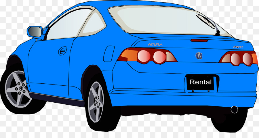 Voiture Bleue，De Location PNG