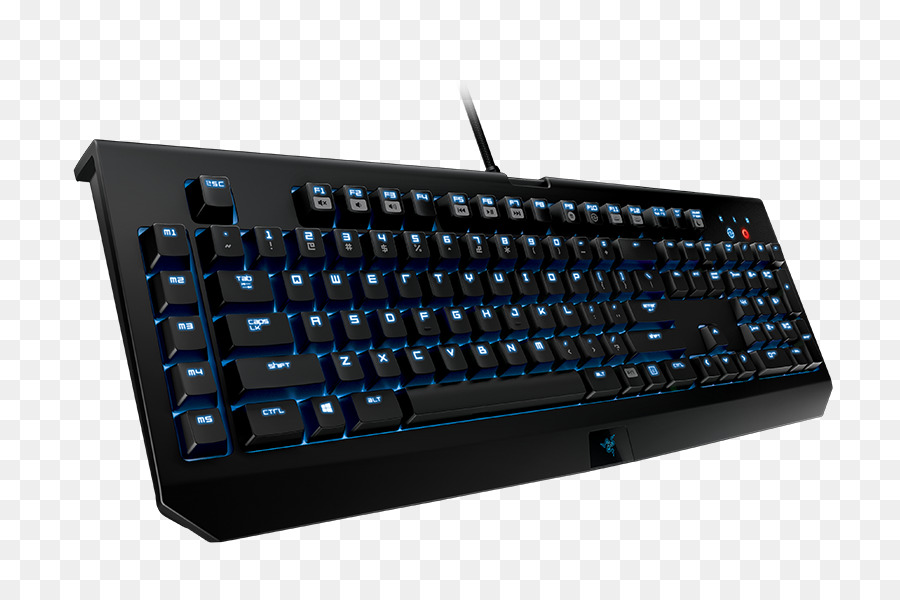 Clavier Noir，Rétroéclairage Rouge PNG