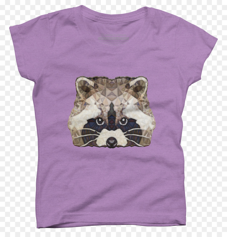 T Shirt，Raton Laveur PNG