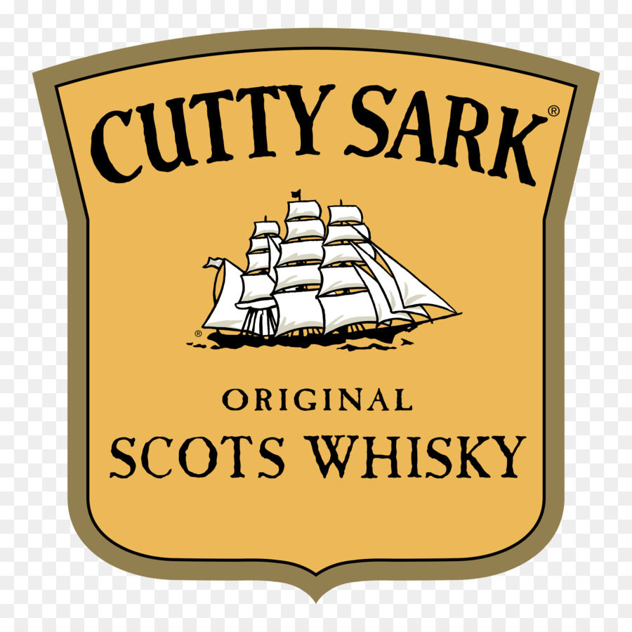 Logo Cutty Sark，Whisky PNG