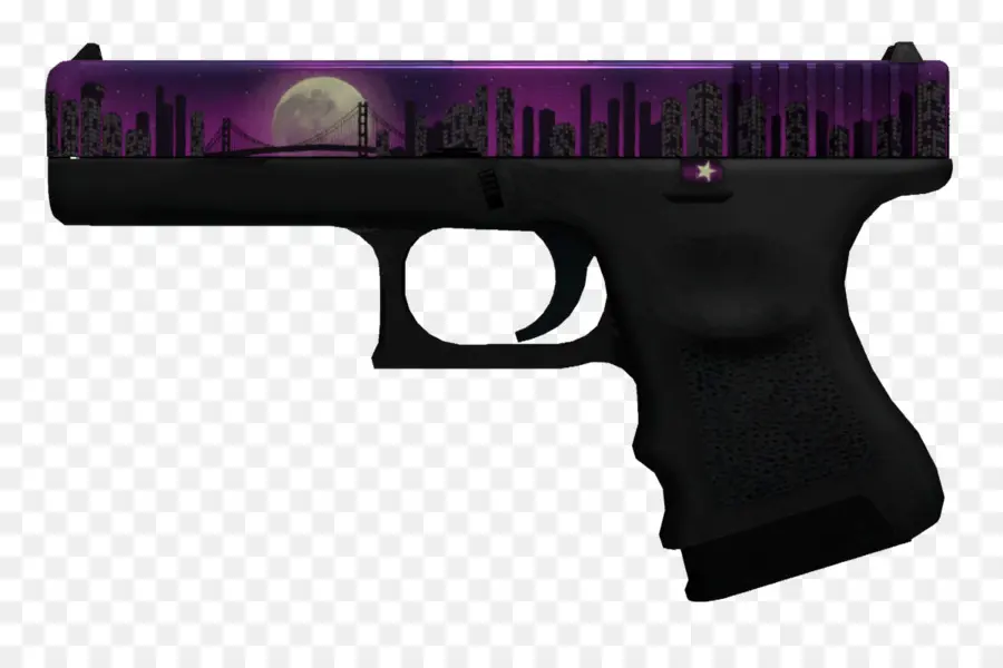 Pistolet Décoré，Pistolet PNG