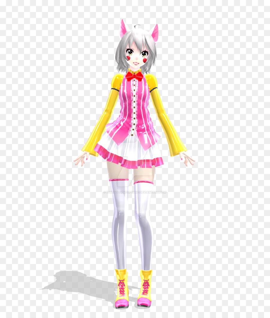 Personnage D'anime En Tenue Colorée，Animé PNG