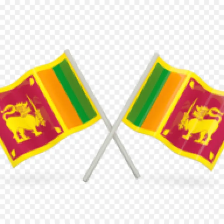 Drapeaux Du Sri Lanka，Traversé PNG