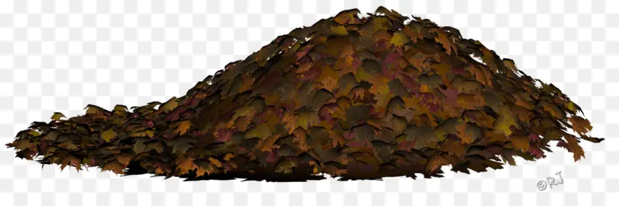 Tas De Feuilles，Automne PNG