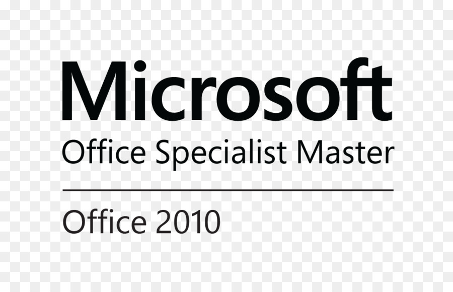 Microsoft Excel，La Certification Microsoft Office Specialist PNG